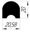 Силиконовые профили полые 201-300
