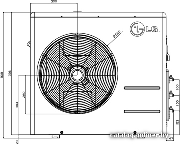 Наружный блок LG MU3M21