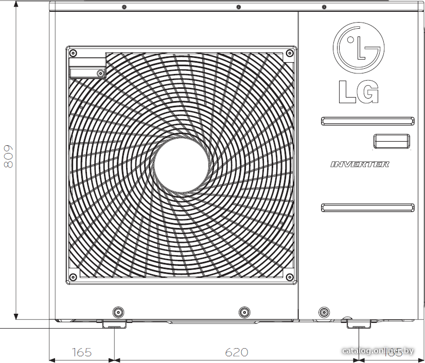Наружный блок LG MU4M27 U42R0