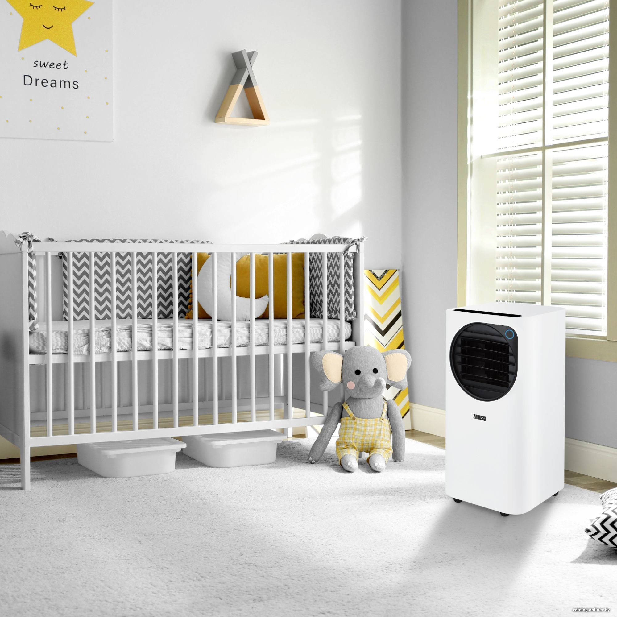 Мобильный кондиционер Zanussi Eclipse ZACM-10 UPW/N6