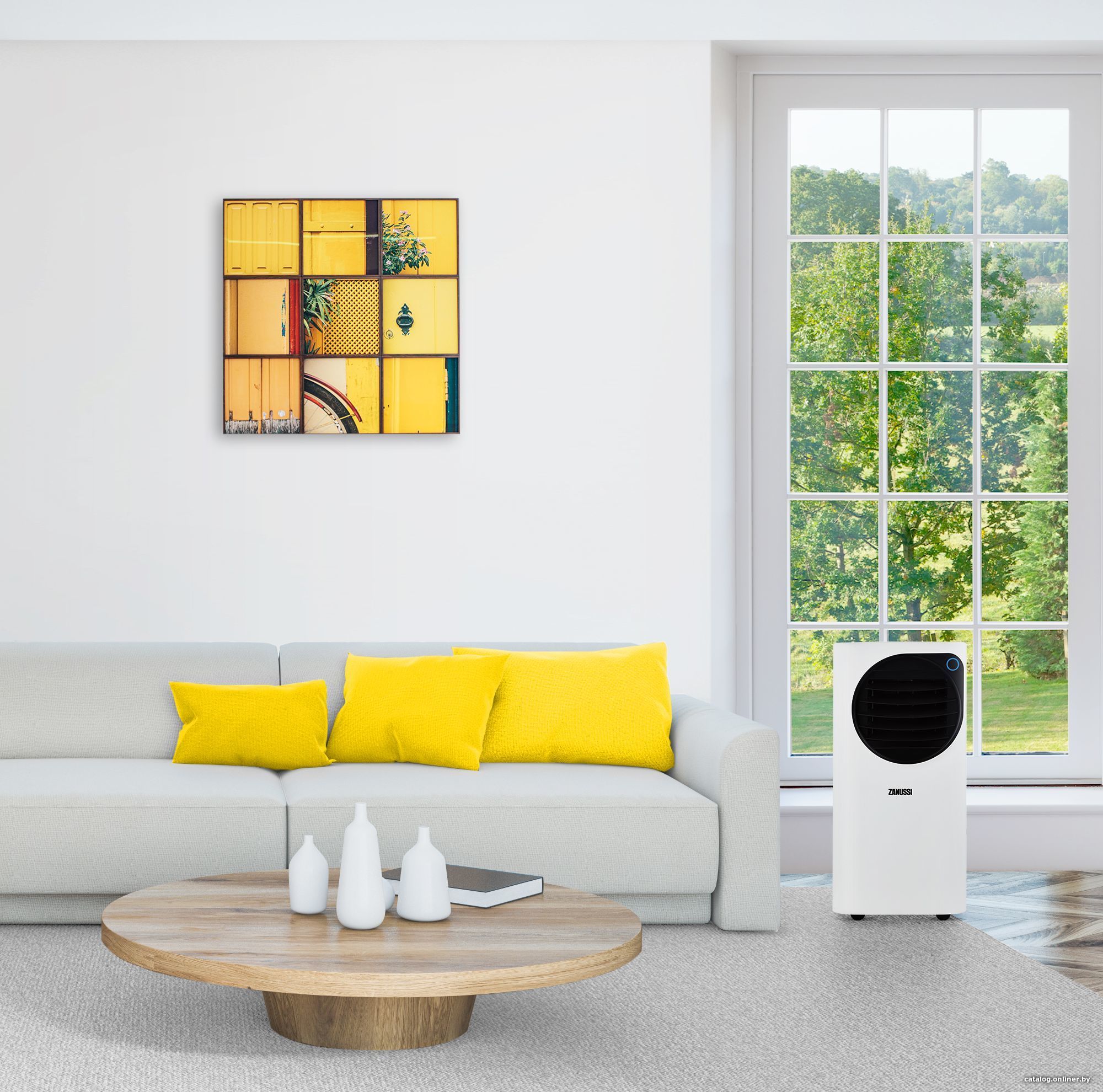 Мобильный кондиционер Zanussi Eclipse ZACM-10 UPW/N6