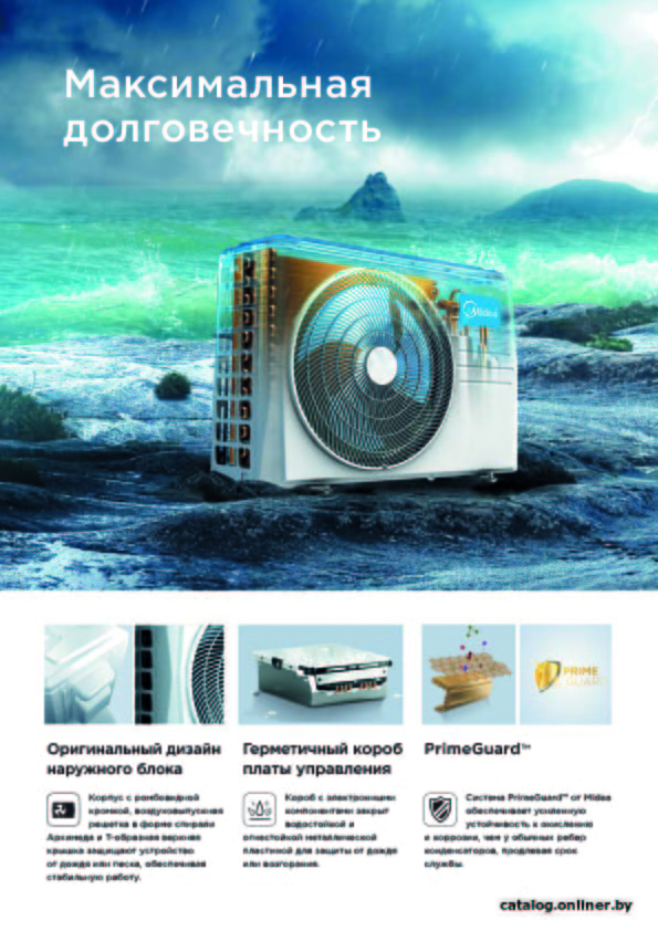 Кондиционер Midea Breezeless MSFA-09N8D6-I/MSFA-09N8D6-O