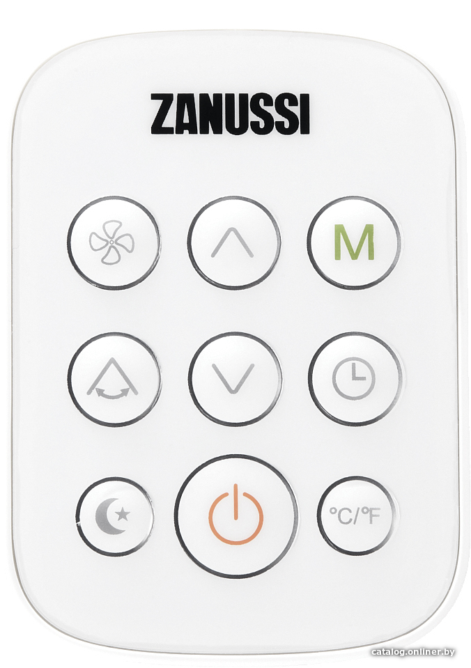 Мобильный кондиционер Zanussi Massimo Solar White ZACM-09 MSH/N1