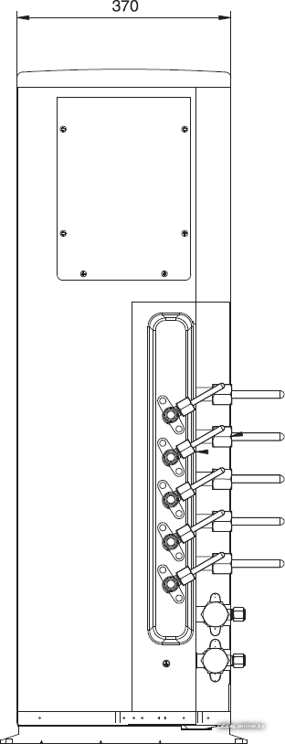 Наружный блок LG MU5M40 UH0R0